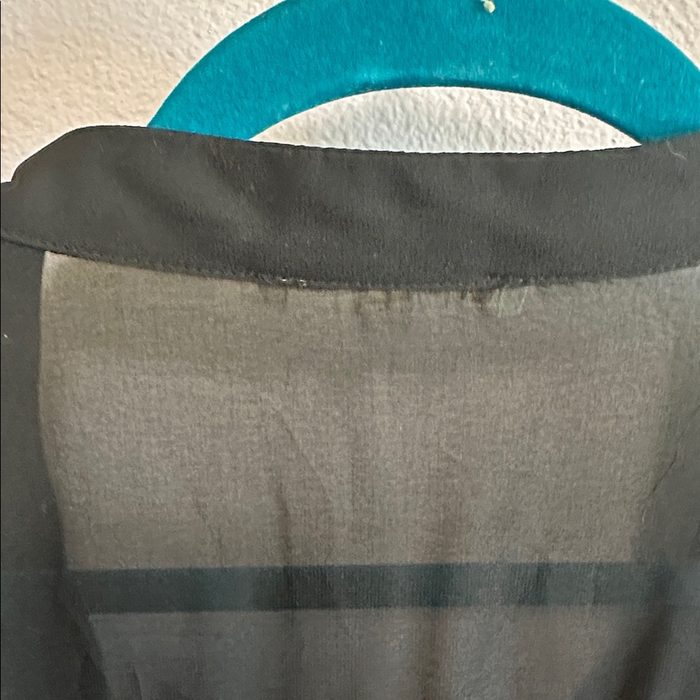 Spense Black Button Up Tunic Tank - Picture 10 of 10